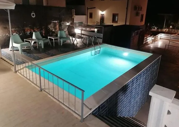 Seafront In With Swimming Pool And Parking